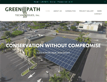 Tablet Screenshot of greenpath-tech.com